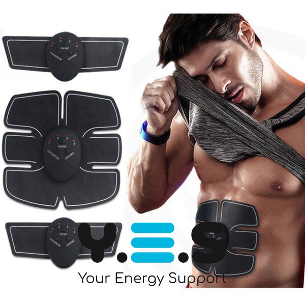 EMS TRAINER міостимулятор для преса — електростимуляція та скорочення м’язів живота