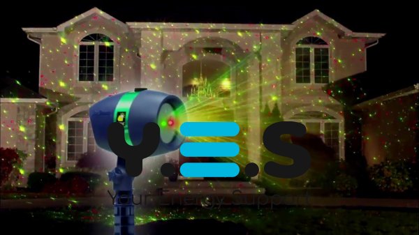 Лазерний зірковий проектор Star Shower Motion Laser Light для дому, новорічне підсвічування