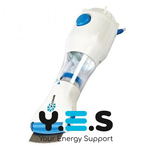 Електричний гребінець V-Comb Licetec від вошей/бліх/гнід, сталева насадка-розчіска