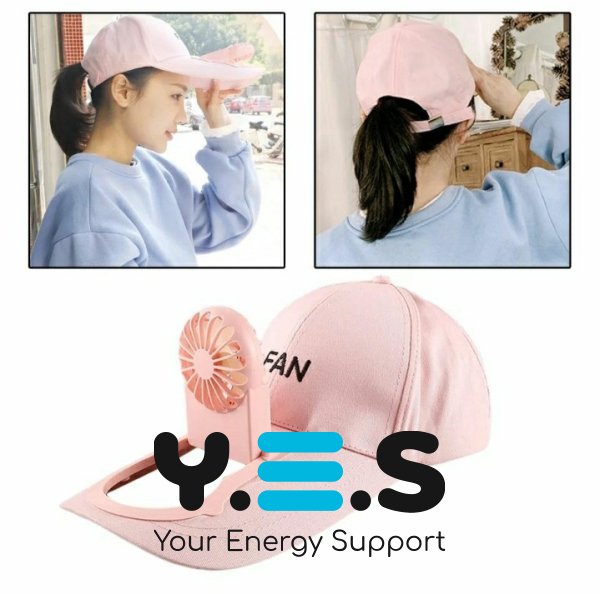 Літня бейсболка-кепка з вентилятором Fan, охолоджувальна з обдувом, акумуляторна