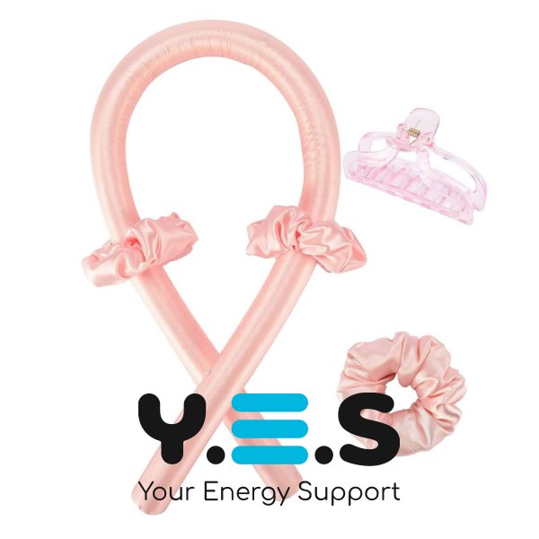 Шовкова стрічка-бігуді для локонів: обруч-джгут для накрутки волосся «М’яка хвиля»