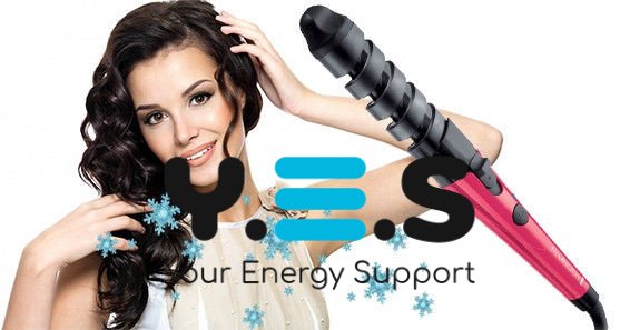 Спіральна плойка-стайлер NOVA 2007A для укладання волосся та створення локонів