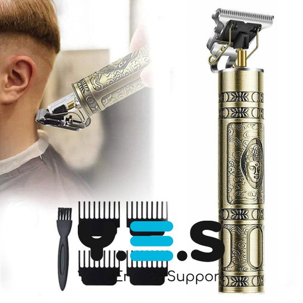 Тример MAXTOP T9 для волосся, бороди й вусів, акумуляторний, з насадками R-429