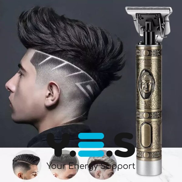 Тример MAXTOP T9 для волосся, бороди й вусів, акумуляторний, з насадками R-429