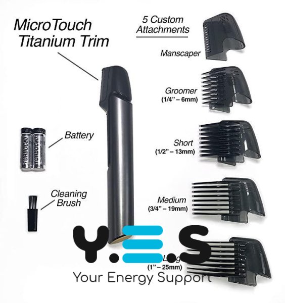 Тример для тіла та окантовки Body Groomer S-035
(47 символів)