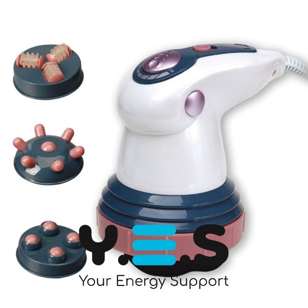 Інфрачервоний антицелюлітний вібромасажер Body Innovation з насадками для масажу всього тіла