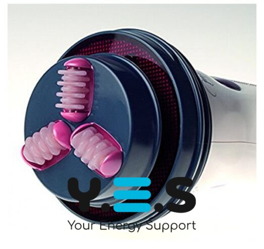 Інфрачервоний антицелюлітний вібромасажер Body Innovation з насадками для масажу всього тіла