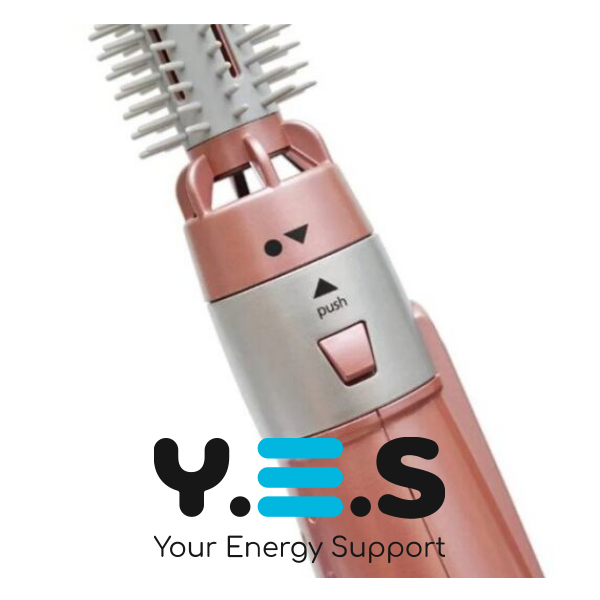 Фен-мультистайлер Gemei GM-4831 7в1 з насадками: сушка, укладка, випрямлення, обʼєм