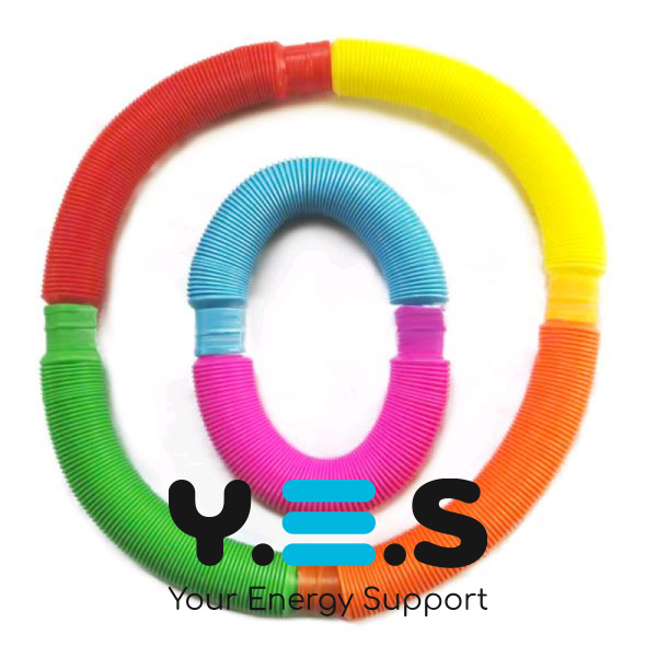 Антистрес-іграшка Pop Tube (поп туб): різнокольорові поп-труби Pop Tubes