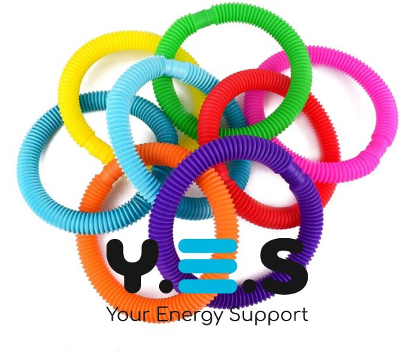 Антистрес-іграшка Pop Tube (поп туб): різнокольорові поп-труби Pop Tubes