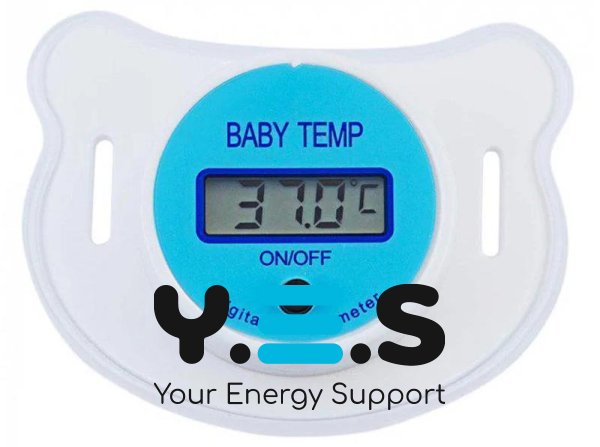 Соска-пустушка термометр BABY TEMP для вимірювання температури немовляти