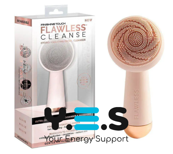 Силіконова масажна щітка для очищення обличчя Finishing Touch Flawless Cleanse