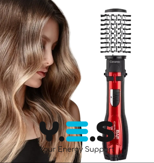 Фен-щітка RAF R416 Rotative Brush 5в1 з насадками для укладання, 1200 Вт