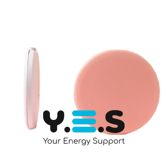 Кишенькове кругле дзеркало для макіяжу Pocket Mirror з LED-підсвічуванням, USB зарядка