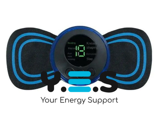 Імпульсний EMS міостимулятор‑масажер «Метелик» для ніг, рук, шиї, сідниць і живота