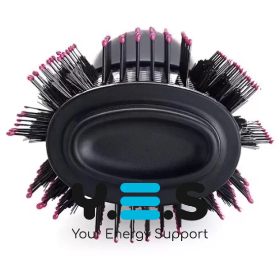 Фен-щітка RAF R.411 повітряний стайлер для сушіння й укладання волосся, 1200 Вт