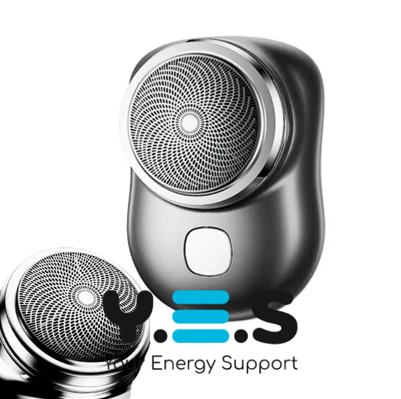 Портативна електробритва-брелок для сухого гоління, бездротова акумуляторна, USB-зарядка