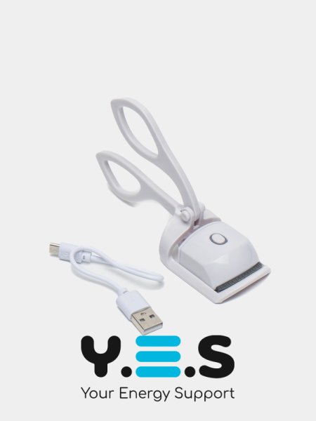 Електричні щипці-керлер для завивки вій з USB-зарядкою, затискач-стайлер