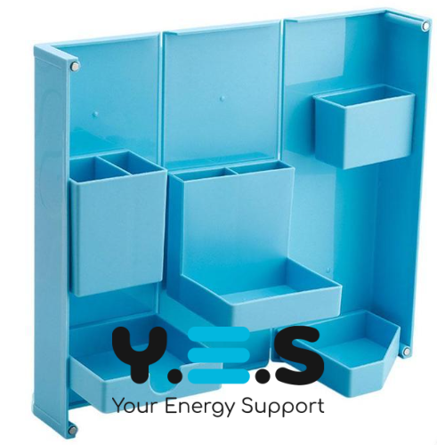 Складний настільний органайзер для канцелярії, косметики та аксесуарів