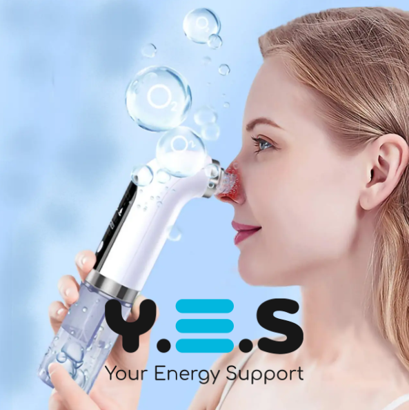 Вакуумний очищувач пор Face Slimmer: бездротовий гідропілінг і вакуумне чищення обличчя, USB зарядка