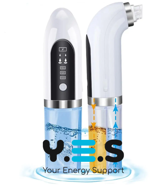 Вакуумний очищувач пор Face Slimmer: бездротовий гідропілінг і вакуумне чищення обличчя, USB зарядка