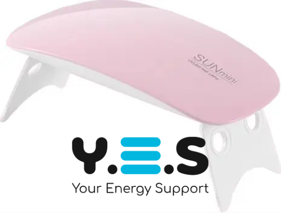 Лампа для манікюру SUN Mini UV/LED 6W для полімеризації гелю та сушіння гель-лаку