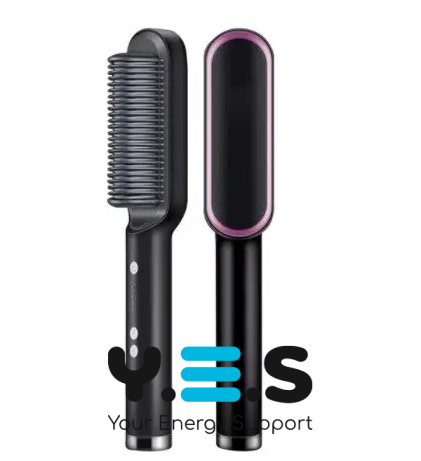 Розчіска-випрямляч HQT-909 для укладання волосся з турмаліновим покриттям