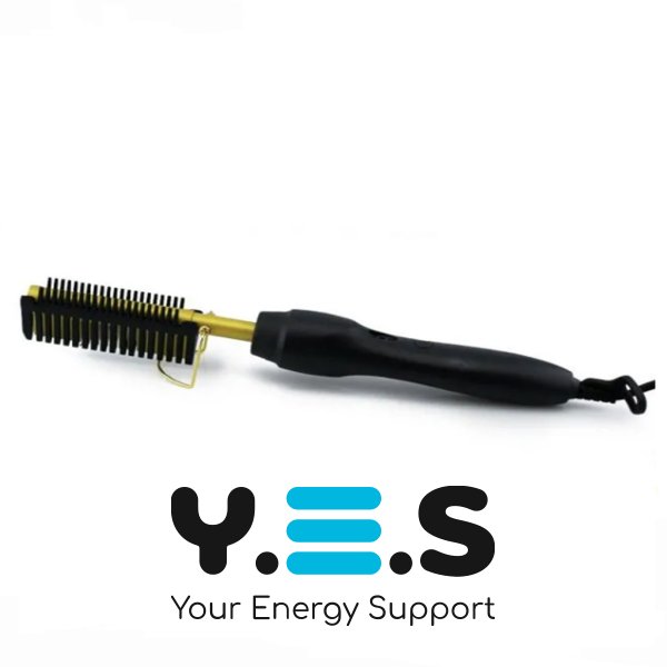 Розчіска-випрямляч High Heat Brush: електричний гребінь для укладання та розгладження волосся