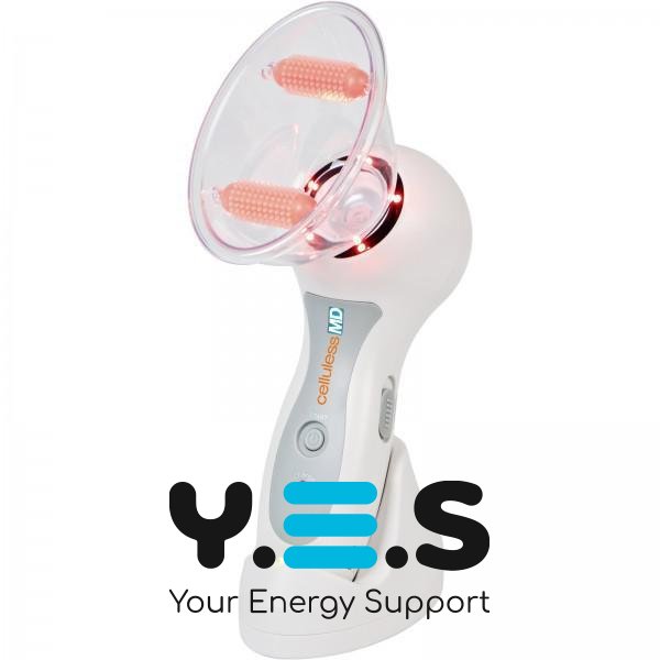 Ручний вакуумно-роликовий лімфодренажний антицелюлітний масажер Celluless MD для рук, живота, спини, ніг і сідниць