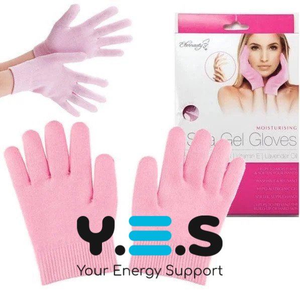 SPA гелеві рукавички для зволоження рук з олією жожоба, алое вера та вітаміном E