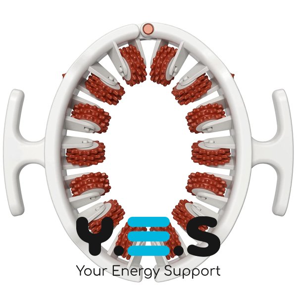 Ручний мультироликовий лімфодренажний масажер ROLLER MASSAGER, антицелюлітний для шиї, плечей, спини, рук і ніг