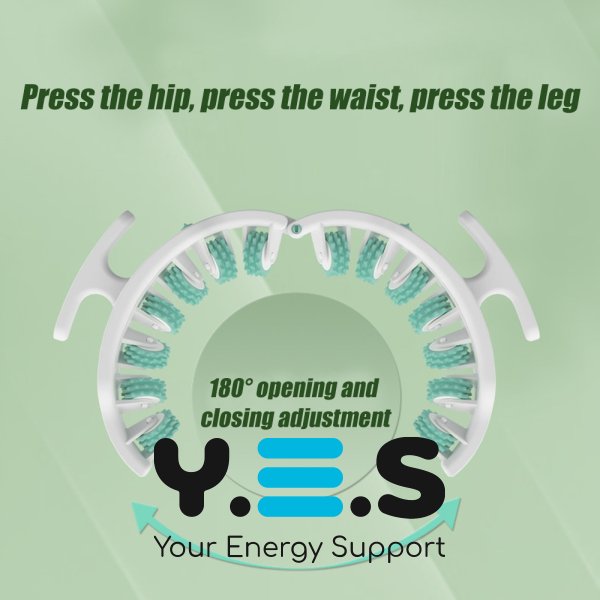 Ручний мультироликовий лімфодренажний масажер ROLLER MASSAGER, антицелюлітний для шиї, плечей, спини, рук і ніг