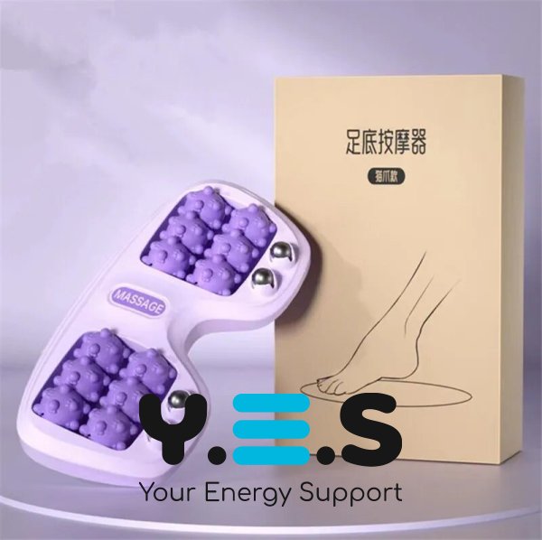 Роликовий магнітний масажер для стоп Cat Claw Style, акупунктурна терапія для ніг