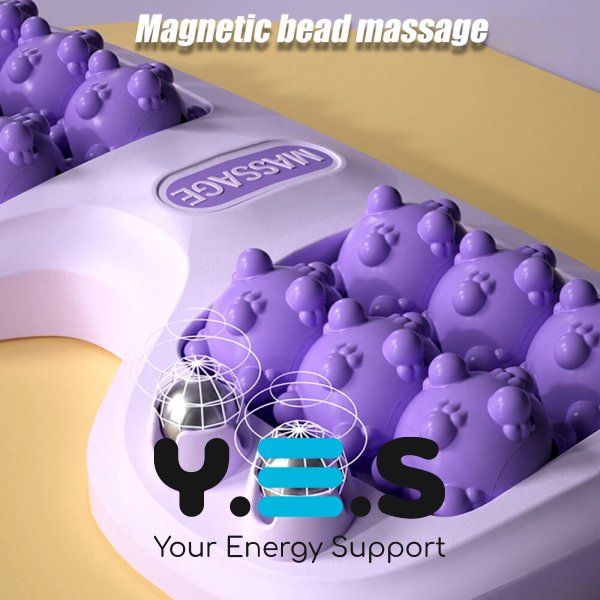 Роликовий магнітний масажер для стоп Cat Claw Style, акупунктурна терапія для ніг