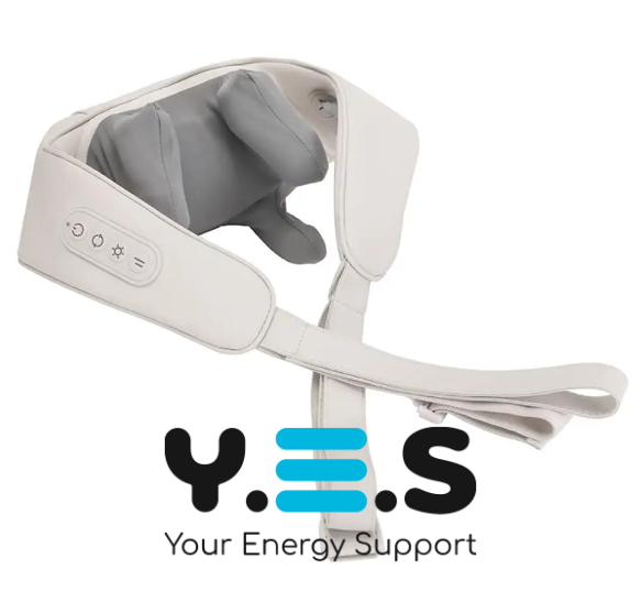 Ударний U-подібний вібромасажер-пояс для спини, плечей і шиї для тіла