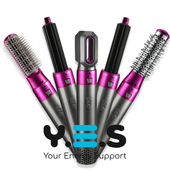 Фен-щітка мультистайлер HAIR BRUSH 5в1 з іонізацією та регулюванням температури