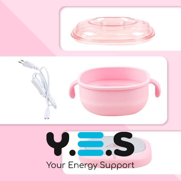 Силіконовий воскоплав для гарячого воску Silicone Wax Boiling, 400 мл, для депіляції