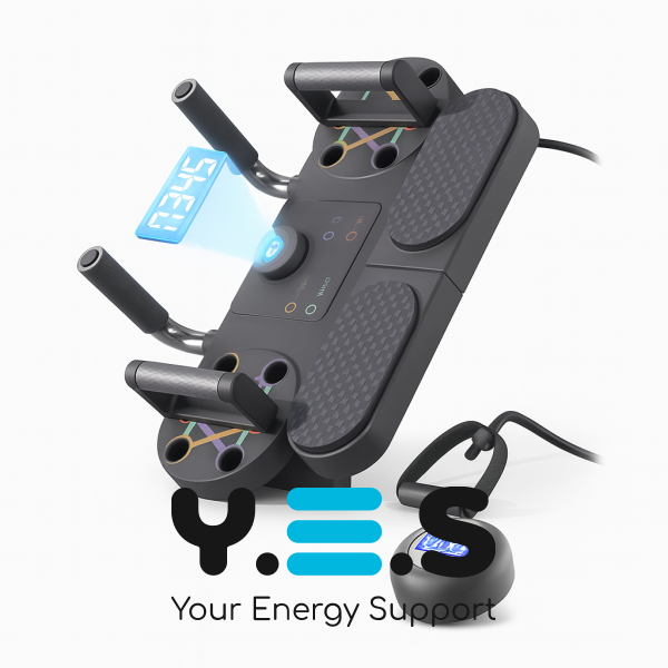 Багатофункціональна дошка для віджимань LK202310-17 — портативний мінітренажер