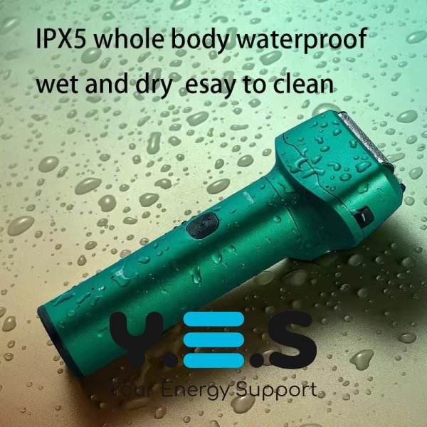 Електробритва VGR V-370: потрійні леза, бездротова, акумуляторна, водозахист IPX5