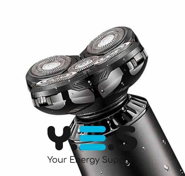 Чоловіча акумуляторна електробритва VGR V-397: 5 голівок, водонепроникний корпус