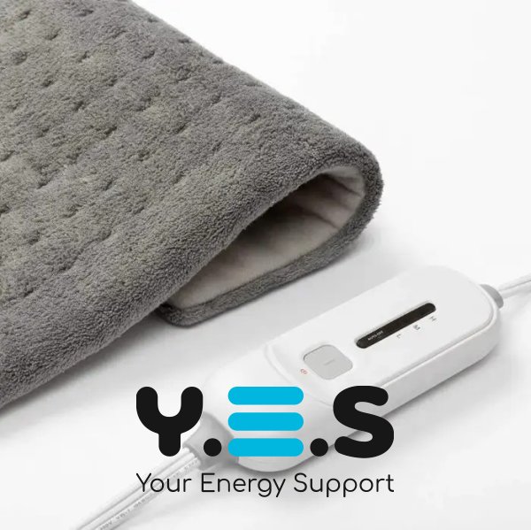 Електромасажна грілка‑підстилка MASSAGING WEIGHTED HEATING PAD для спини, флісова мінінакидка