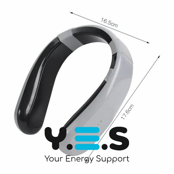 Портативний обігрівач для шиї Handy Heater: бездротова USB грілка-обруч, 4 режими