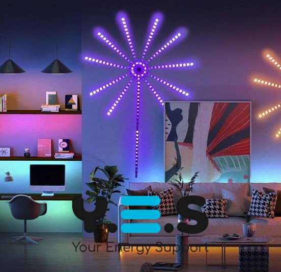 Світильник «Феєрверк» 28Key Kit BT — світломузика з пультом і Bluetooth