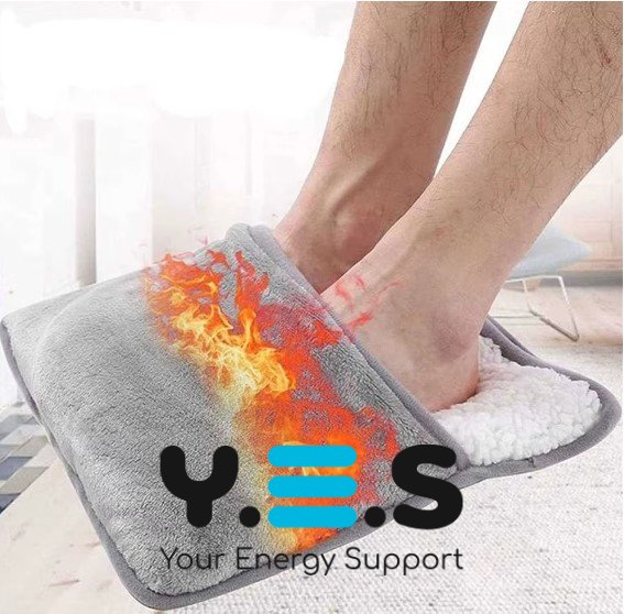 USB-грілка-чобіток для ніг з електропідігрівом — зігріваючий килимок для стоп