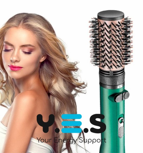 Фен-стайлер VGR V-498 2в1: фен-щітка браш для волосся, 2 швидкості