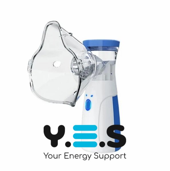 Портативний mesh-небулайзер JSL-W302: ультразвуковий ручний інгалятор для дому, 2 маски