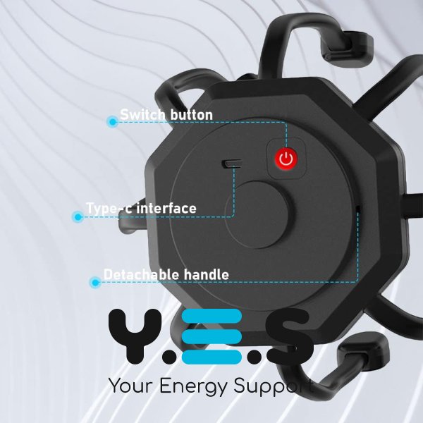 Електромасажер для голови «Восьминіг» з вібрацією та USB-зарядкою, релакс-масажер
