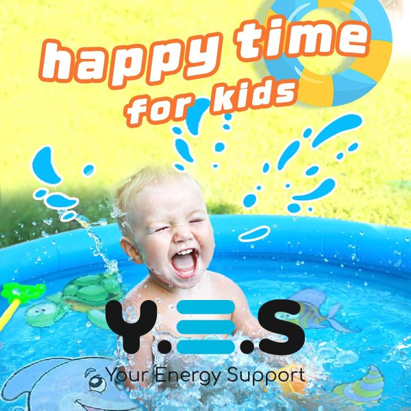 Дитячий водний килимок-фонтан 100 см «Блакитний дельфін» • надувний басейн з розбризкувачем для дачі