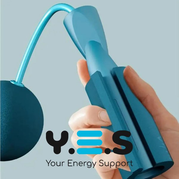 Бездротова скакалка з обважнювачами для кардіо, фітнесу та спортивних тренувань