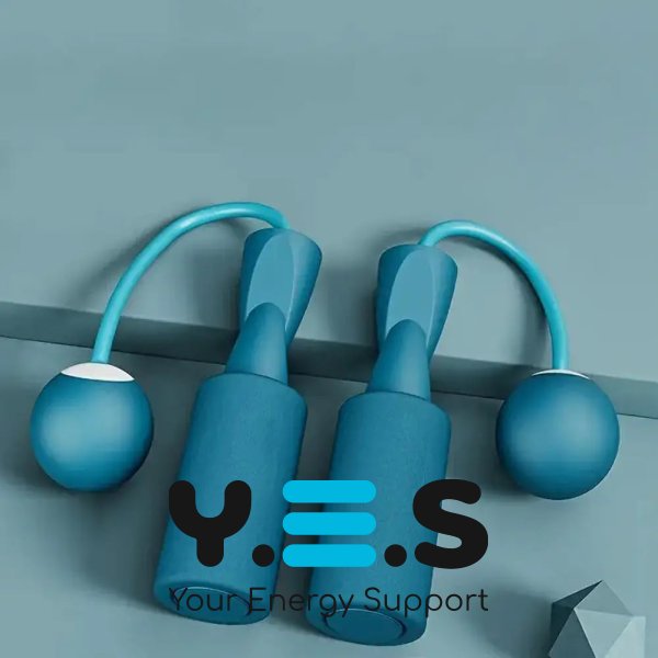 Бездротова скакалка з обважнювачами для кардіо, фітнесу та спортивних тренувань